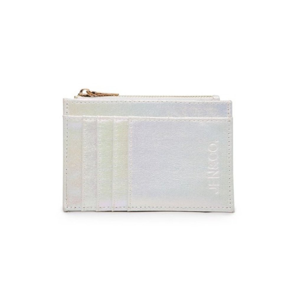 Sia  Hologram Pearl Vegan Leather Wallet